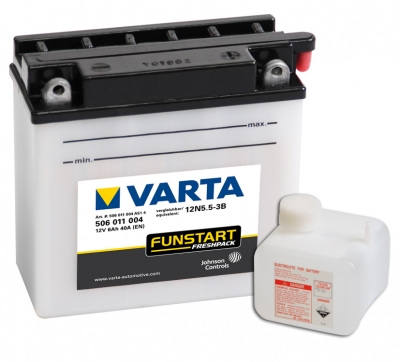 Motobatéria Motobatéria VARTA 12V 6Ah (12N5.5-3B)