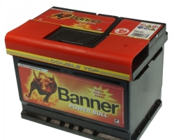 BANNER Power Bull 12V 62Ah nízka