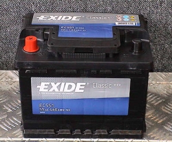Exide Classic 12V 55Ah ľavá