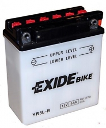 Motobatéria Exide Bike EB5L-B, 12V 5Ah
