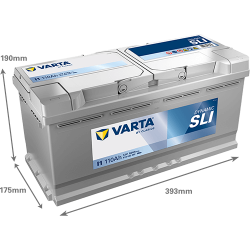 VARTA SILVER dynamic 12V 110Ah VARTA SILVER dynamic 12V 110Ah