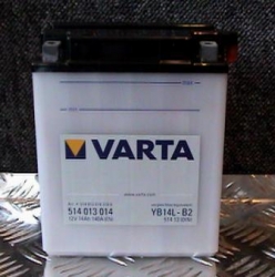 Motobatéria VARTA 12V 14Ah (YB14L-B2) Motobatéria VARTA 12V 14Ah (YB14L-B2)