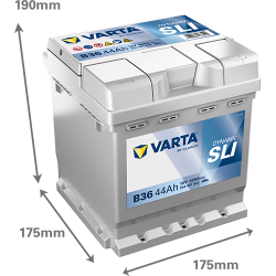 VARTA BLUE dynamic 12V 44Ah VARTA BLUE dynamic 12V 44Ah
