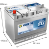 VARTA BLUE dynamic 12V 70Ah ľavá Asia