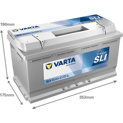 VARTA BLUE dynamic 12V 95Ah