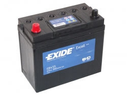 Exide Excell 12V 45Ah 300A ľavá