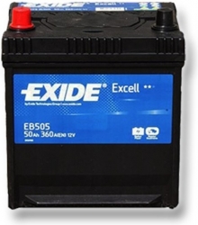 Exide Excell 12V 50Ah ľavá vyššia Exide Excell 12V 50Ah ľavá vyššia