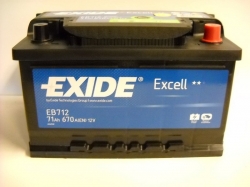 Exide Excell 12V 71Ah 
