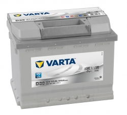 VARTA SILVER dynamic 12V 63Ah ľavá VARTA SILVER dynamic 12V 63Ah ľavá