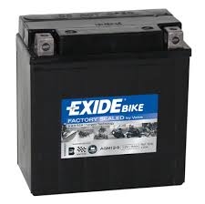 Motobatéria Exide Bike AGM12-9, 12V 9Ah Motobatéria Exide Bike AGM12-9, 12V 9Ah