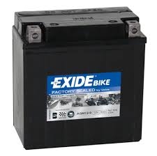 Motobatéria Exide Bike AGM12-9, 12V 9Ah 