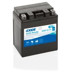 Motobatéria Exide Bike AGM12-14, 12V 12Ah Motobatéria Exide Bike AGM12-14, 12V 12Ah