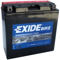 Motobatéria Exide Bike AGM ET14B-BS, 12V 12Ah