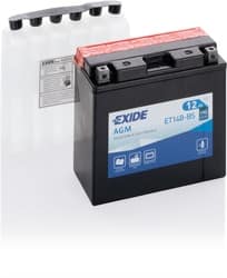 Motobatéria Exide Bike AGM ET14B-BS, 12V 12Ah Motobatéria Exide Bike AGM ET14B-BS, 12V 12Ah