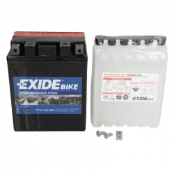 Motobatéria Exide Bike AGM ETX14AH-BS, 12V 10Ah