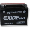 Exide Bike AGM ETX15L-BS, 12V 13Ah