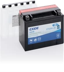 Motobatéria Exide Bike AGM ETX20H-BS, 12V 18Ah Motobatéria Exide Bike AGM ETX20H-BS, 12V 18Ah