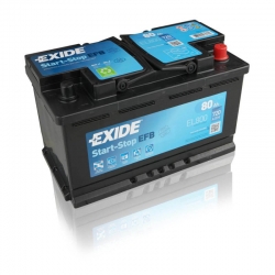 Exide Štart-stop EFB 12V 80Ah, EL800