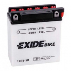 Motobatéria Exide Bike 12N5-3B, 12V 5Ah Motobatéria Exide Bike 12N5-3B, 12V 5Ah
