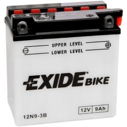 Motobatéria Exide bike 12N9-3B, 12V 9Ah