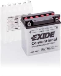 Motobatéria Exide bike 12N9-4B-1, 12V 9Ah Motobatéria Exide bike 12N9-4B-1, 12V 9Ah