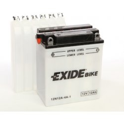 Motobatéria Exide bike 12N12A-4A-1, 12V 12Ah