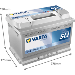 VARTA SILVER dynamic 12V 77Ah