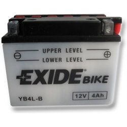 Motobatéria Exide Bike EB4L-B, 12V 4Ah
