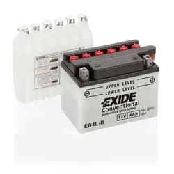 Motobatéria Exide Bike EB4L-B, 12V 4Ah Motobatéria Exide Bike EB4L-B, 12V 4Ah