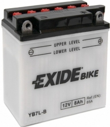 Motobatéria Exide Bike EB7L-B, 12V 8Ah