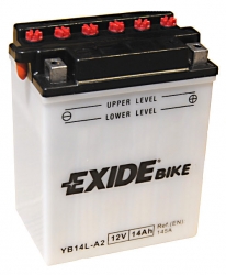 Motobatéria Exide Bike EB14L-A2, 12V 14Ah