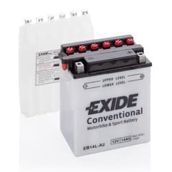 Motobatéria Exide Bike EB14L-A2, 12V 14Ah Motobatéria Exide Bike EB14L-A2, 12V 14Ah