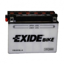 Motobatéria Exide Bike E50-N18L-A, 12V 20Ah
