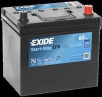 Exide Štart-stop EFB 12V 60Ah, EL604