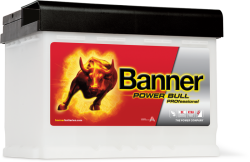 BANNER Power Bull PROfesional 12V, 63 Ah