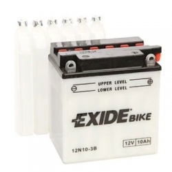 Motobatéria Exide Bike 12N10-3B, 12V 10Ah
