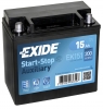 Exide prídavná AGM 12V, 15Ah