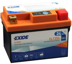 Motobatéria EXIDE BIKE LI-lon ELTZ5S 12V/24Wh