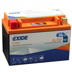 Motobatéria EXIDE BIKE LI-lon ELTX9 12V/36Wh