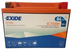 Motobatéria EXIDE BIKE LI-lon ELTX20H 12V/84Wh